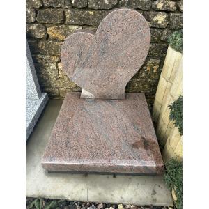 Monument Cinéraire Granits MULTICOLORE & NOIRE FIN