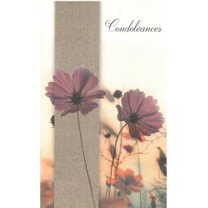 Carte Condoléances + Enveloppe