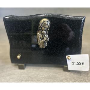 Plaque Funéraire Vierge