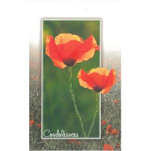 Carte Condoléances + Enveloppe